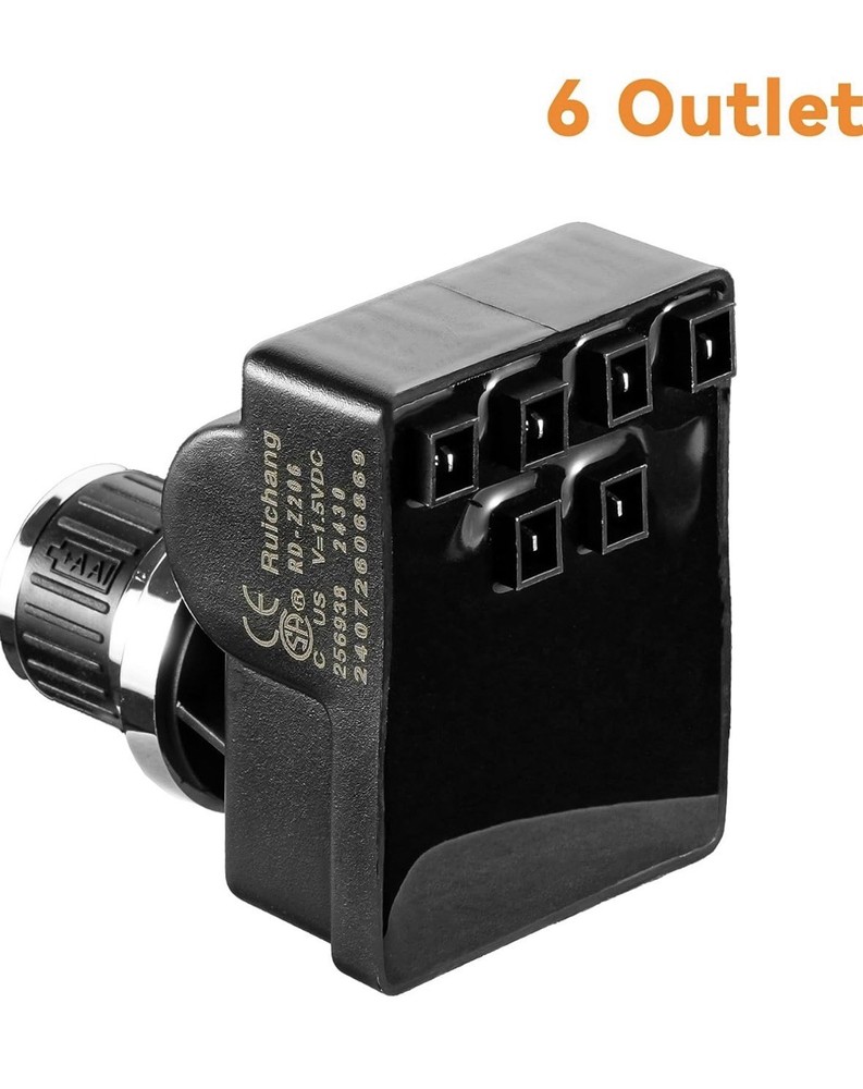 Onlyfire 6 Outlets Universal Spark Generator Tact Push Button Igniter For Grill