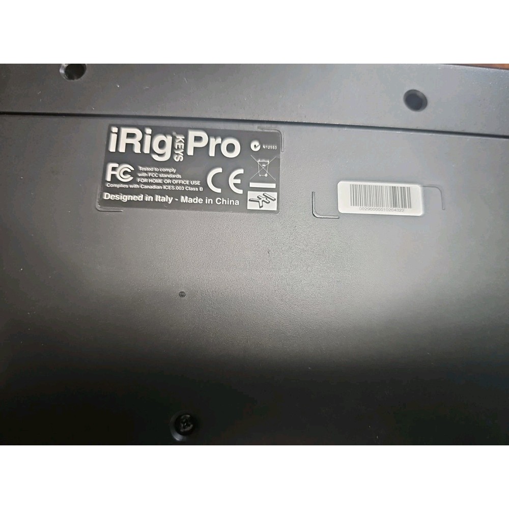 IK Multimedia IRIG KEYS PRO (USB keyboard for MAC/PC) MIDI Keyboard