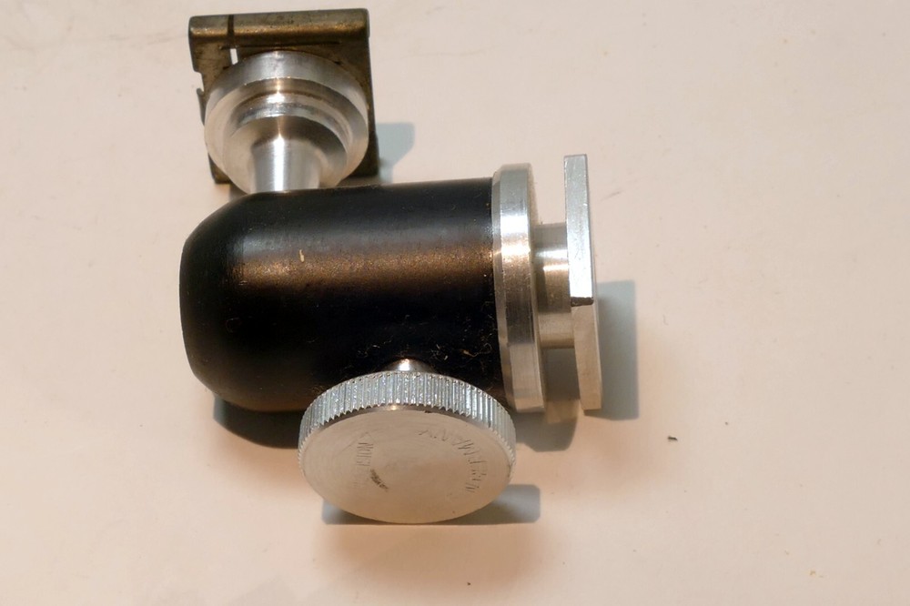 ✅ PRAZISION GERMAN SMALL BALL & SOCKET TRIPOD HEAD FOR FLASH SLAVE