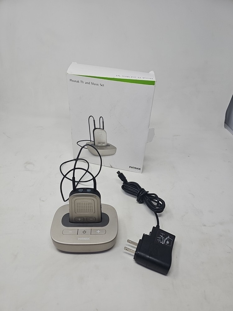 Phonak TVLink II Base and ComPilot II Remote & PHONAK REMOTE MICROPHONE
