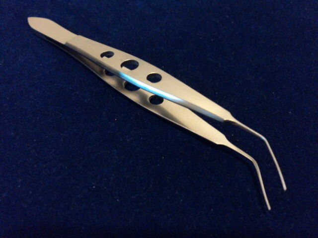 SPALECK SOFT IOL INSERTING OPHTHALMIC FORCEPS W/ DELICATE CONVEX JAWS