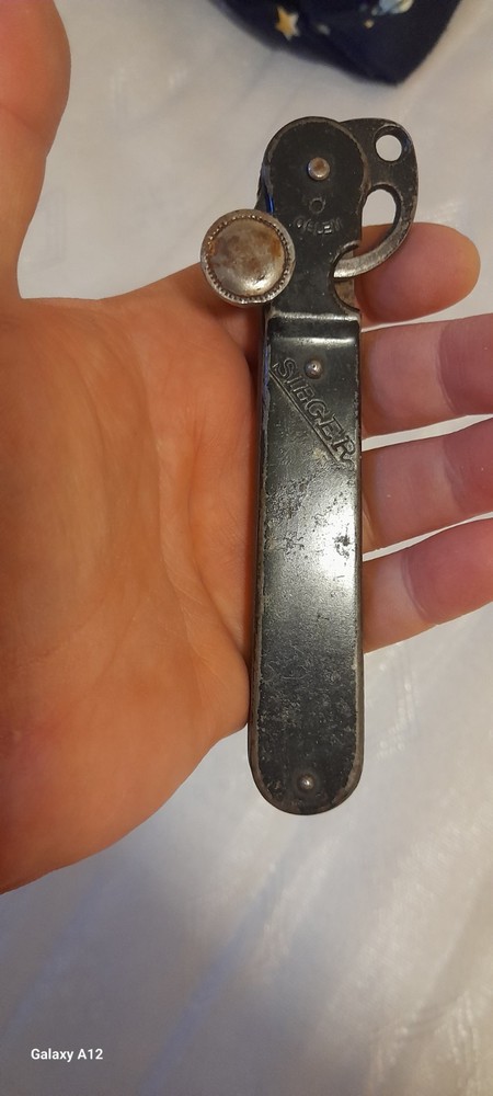 Vtg WWII German Tin Opener Troop Can Opener Sieger second world war II relics