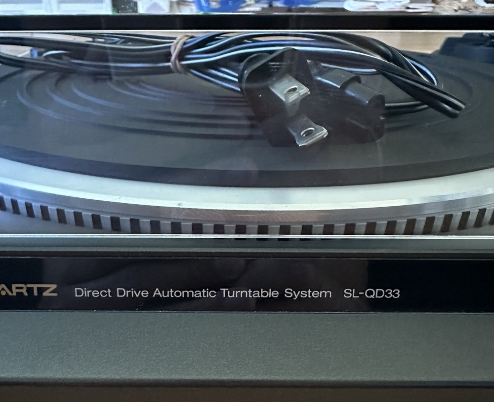 Technics SL-QD33 Fully Automatic Quartz Direct Drive Turntable Serviced Recapped