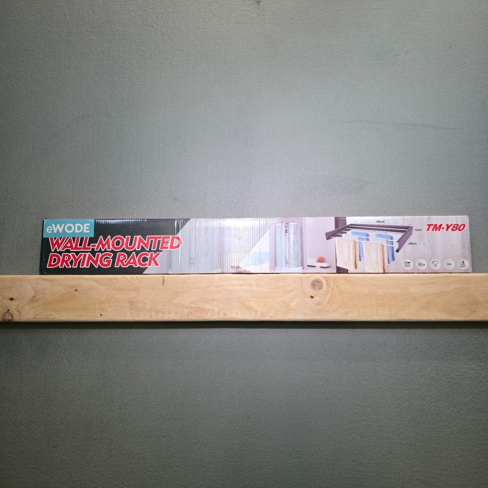 Wall Mounted Collapsible Drying Rack New In Box