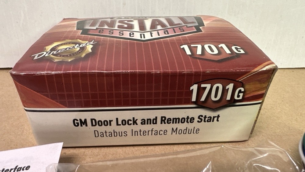 DEI Directed 1701G GM Door Lock and Remote Start Databus Interface Module