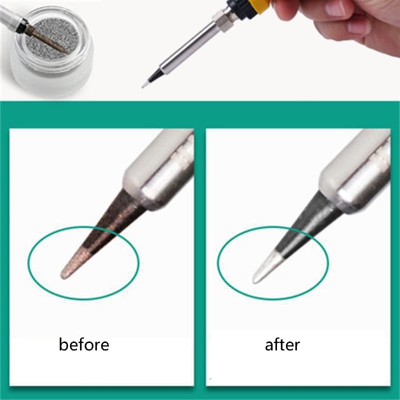 Lead Free Soldering Iron for Head Cleaning Paste Help Reduce Oxide Accumulation