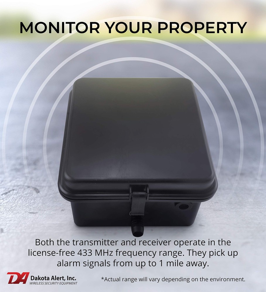 Driveway Alarm Sensor - Wireless One + Advanced Receiver