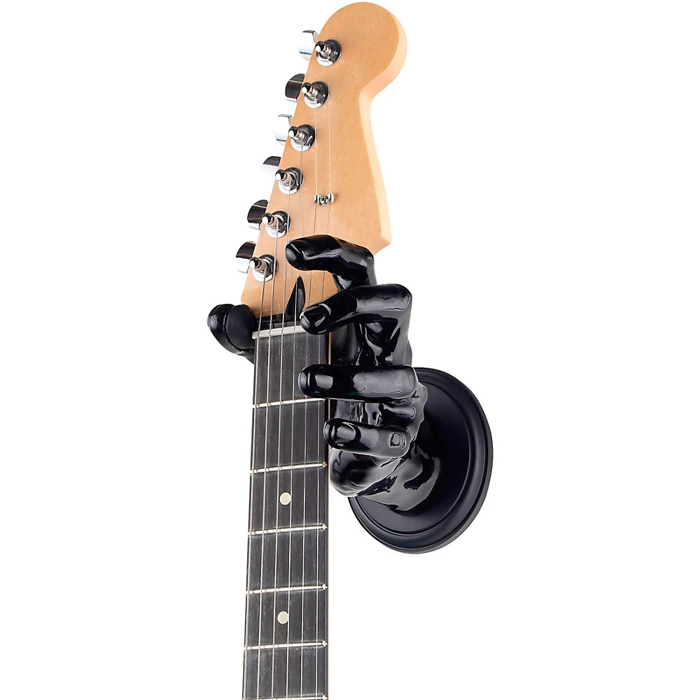 Grip Studios Classic Grip Guitar Wall Hanger Metallic Black