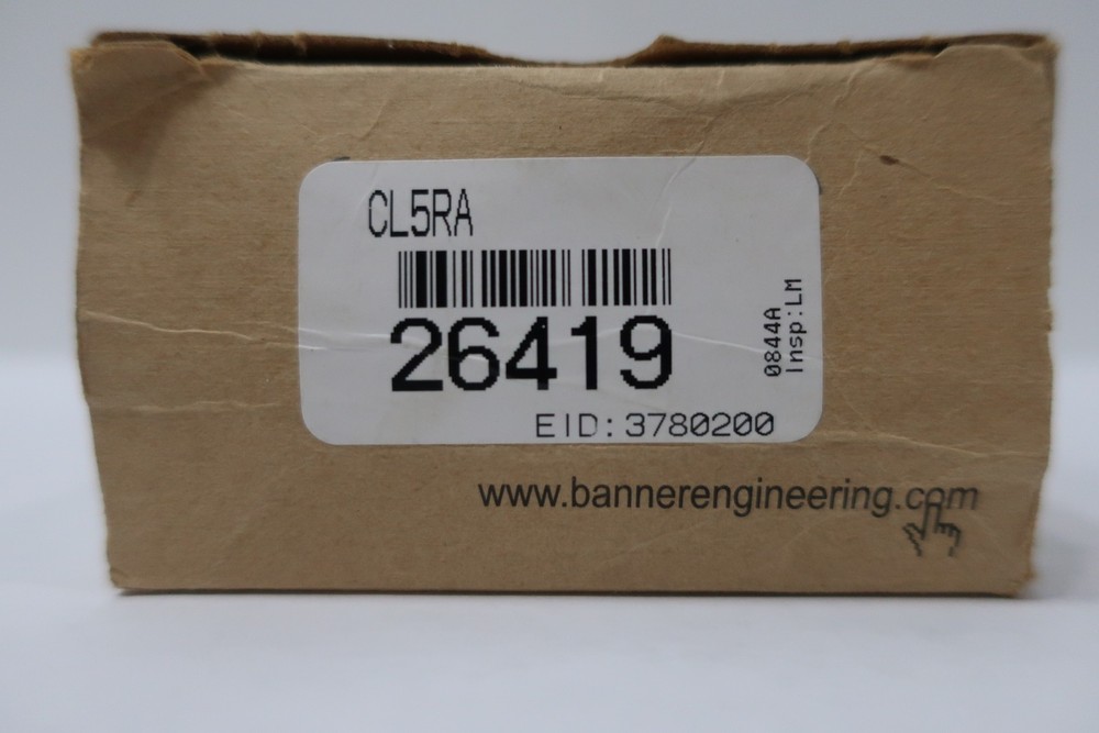 Banner CL5RA 26419 Maxi-amp Programmable Time Delay Relay 250v-ac