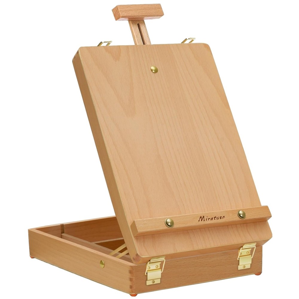 Lightweight Table Easel for Painting - Beechwood