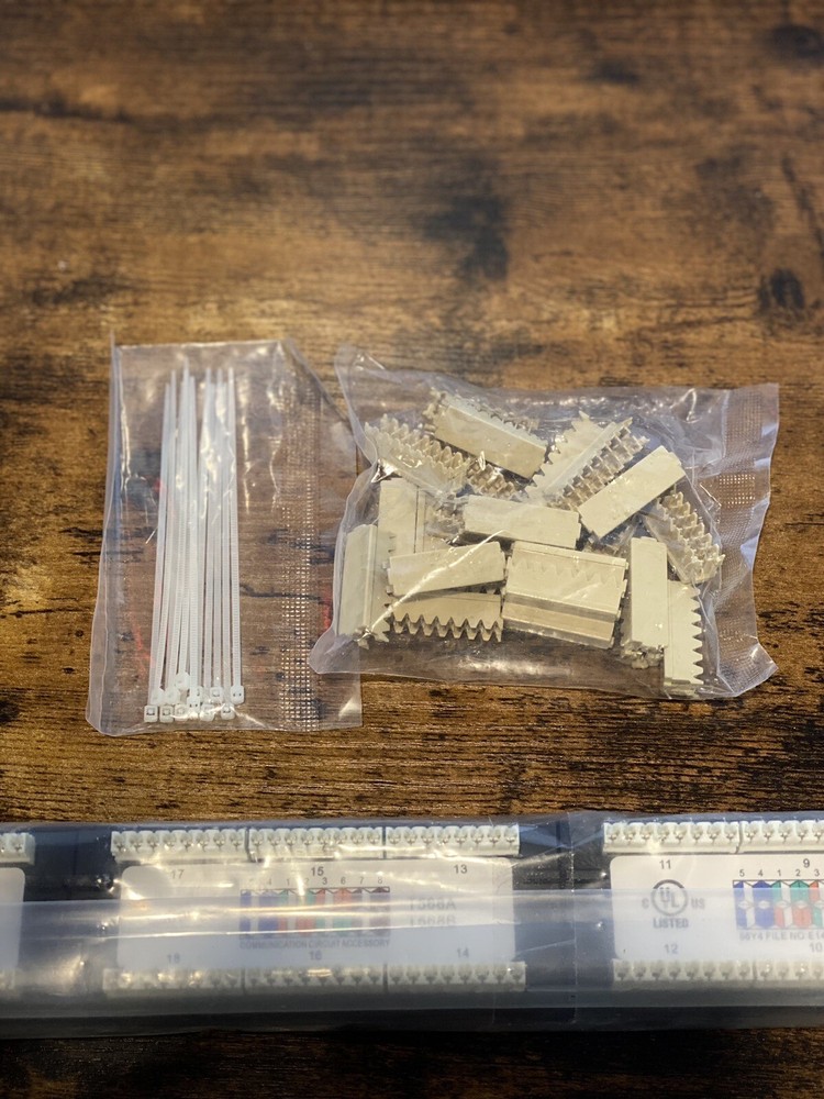 NEW | Cat 5e Patch Panel | WP-CAT5E-PP-24 | Rack Mount 24-Port