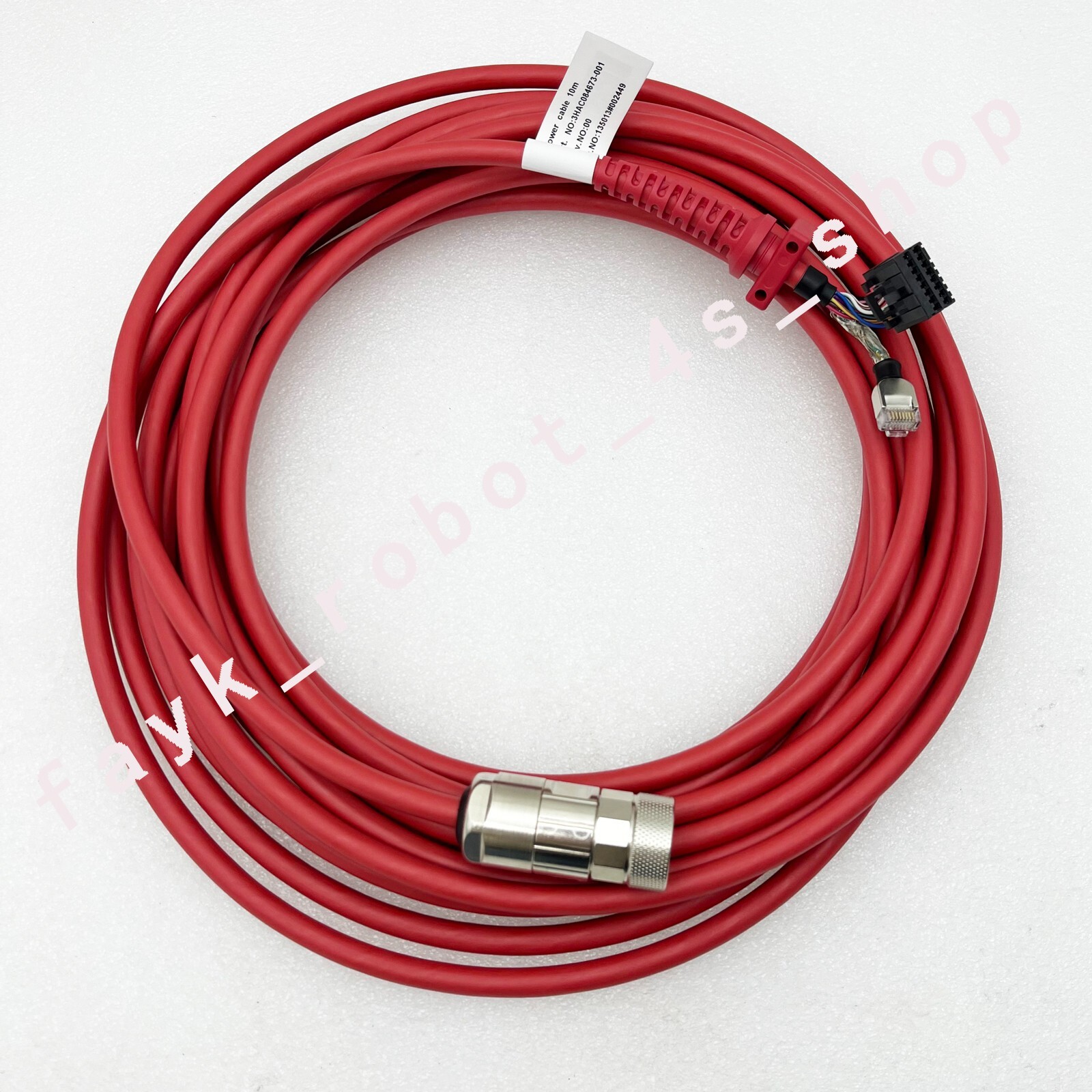 New 3HAC084673-001 10M Teach Pendant connector Cable plug For ABB Teach pendant