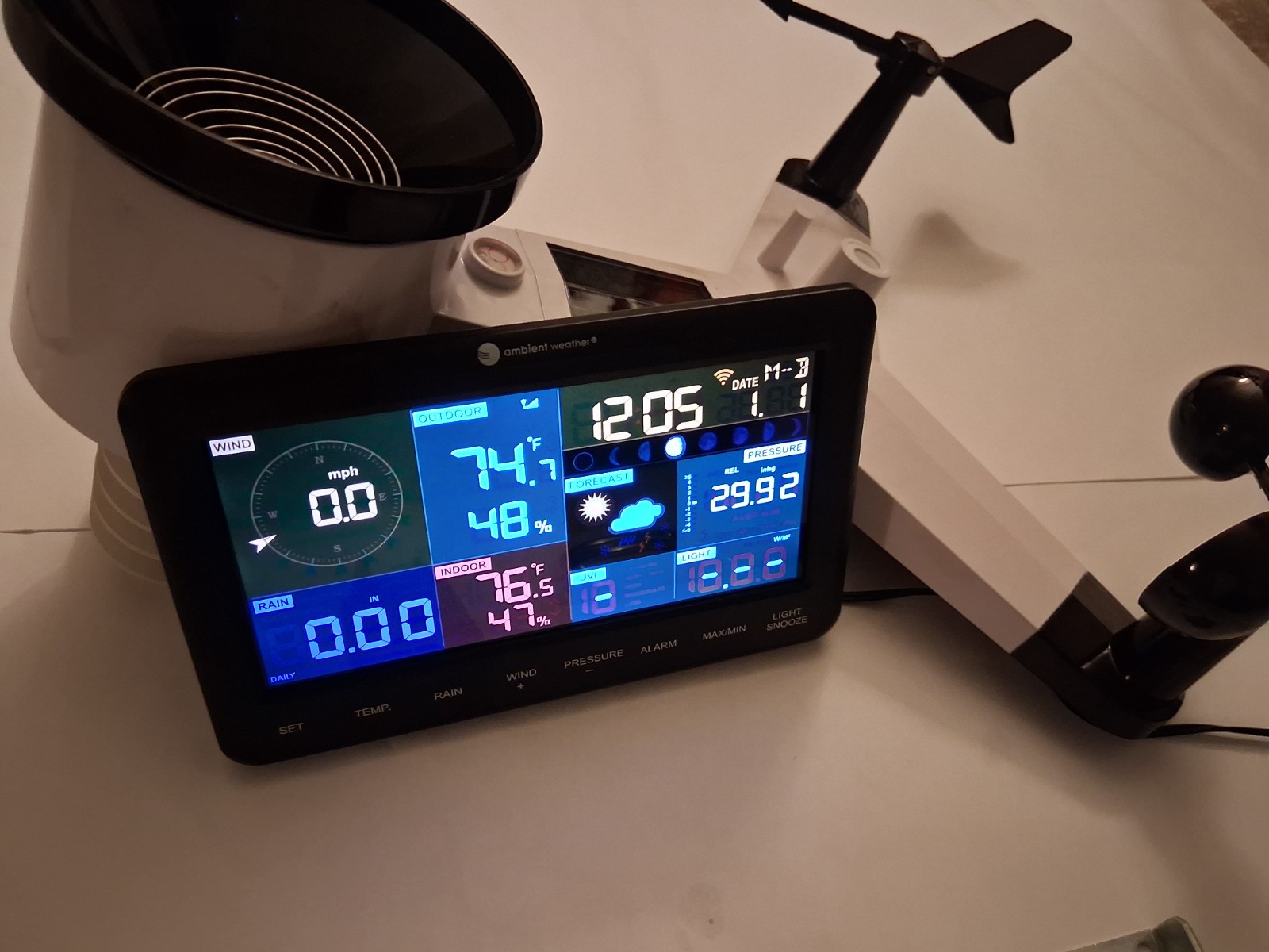 Ambient Weather WS-2902D Wi-Fi Smart Weather Station With Display Console - !