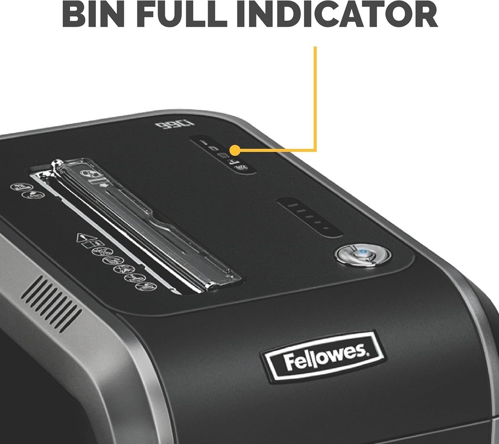 Fellowes Powershred 99Ci 18-Sheet 100% Jam-Proof, Black/Gray 3229904