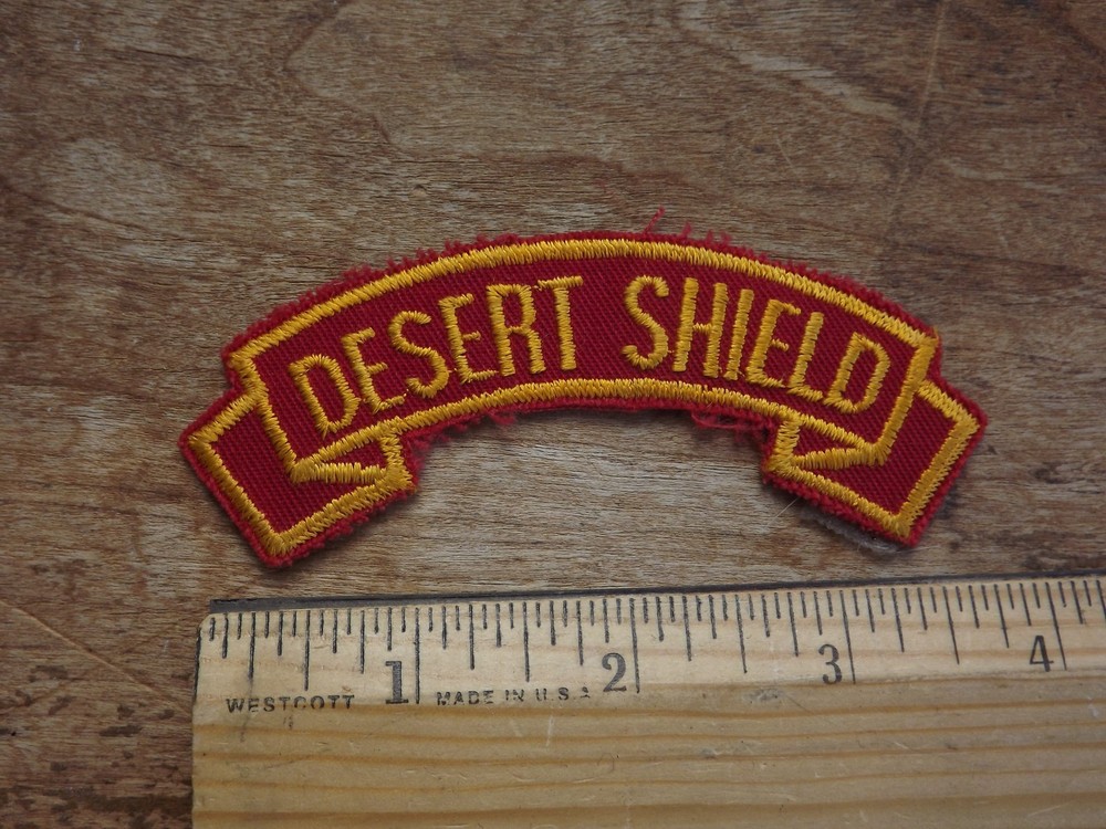 Desert Shield Scroll - INV# C1651