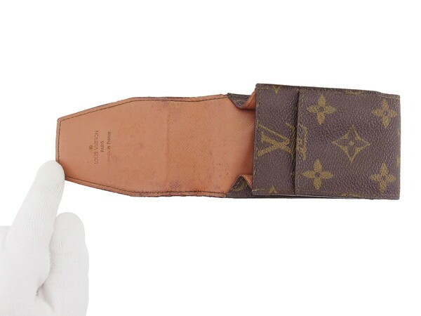 Louis Vuitton Monogram Cigarette Case Brown Used