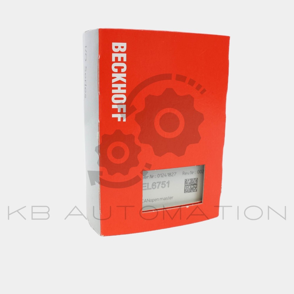 Beckhoff EL6751 EtherCAT Terminal, 1-channel communication interface, CANopen