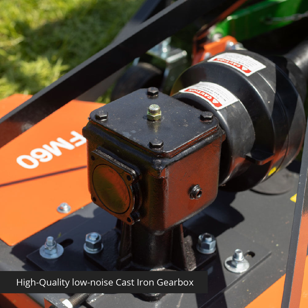 Titan Attachments 3 Point PTO Finish Mower, 48" Cutting Width, Category 1 Hitch