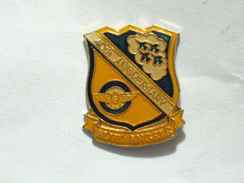 Blue Angels 40th Anniversary Pin