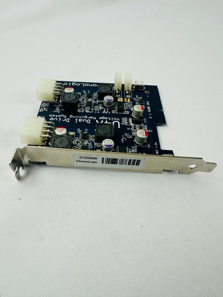 ChronoLogic U4X Dual Drive Voltage Margining System