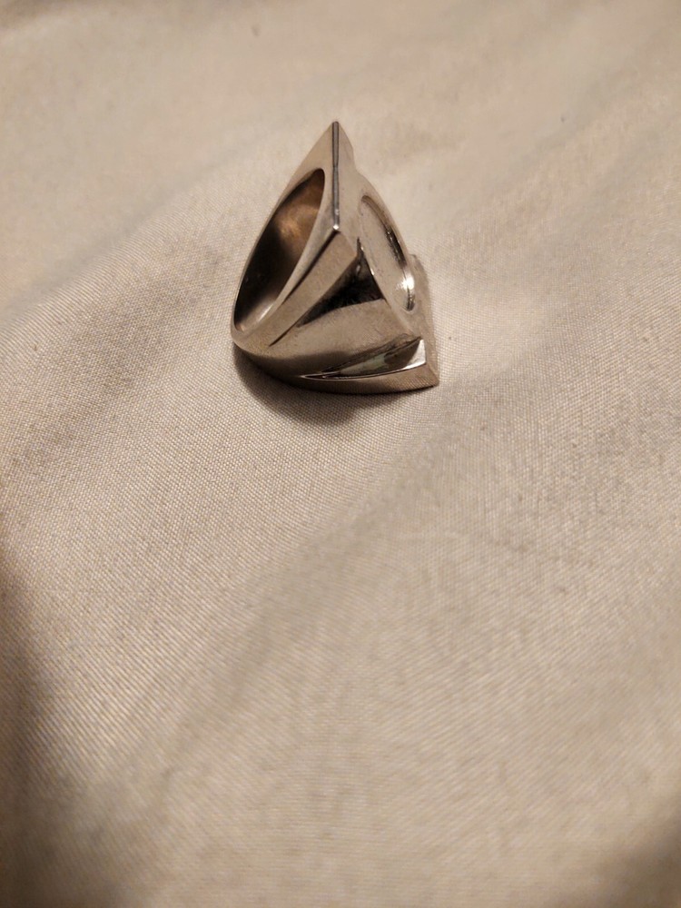 EUC CPGA Designs DC Comic Green Lantern Ring Sz 10
