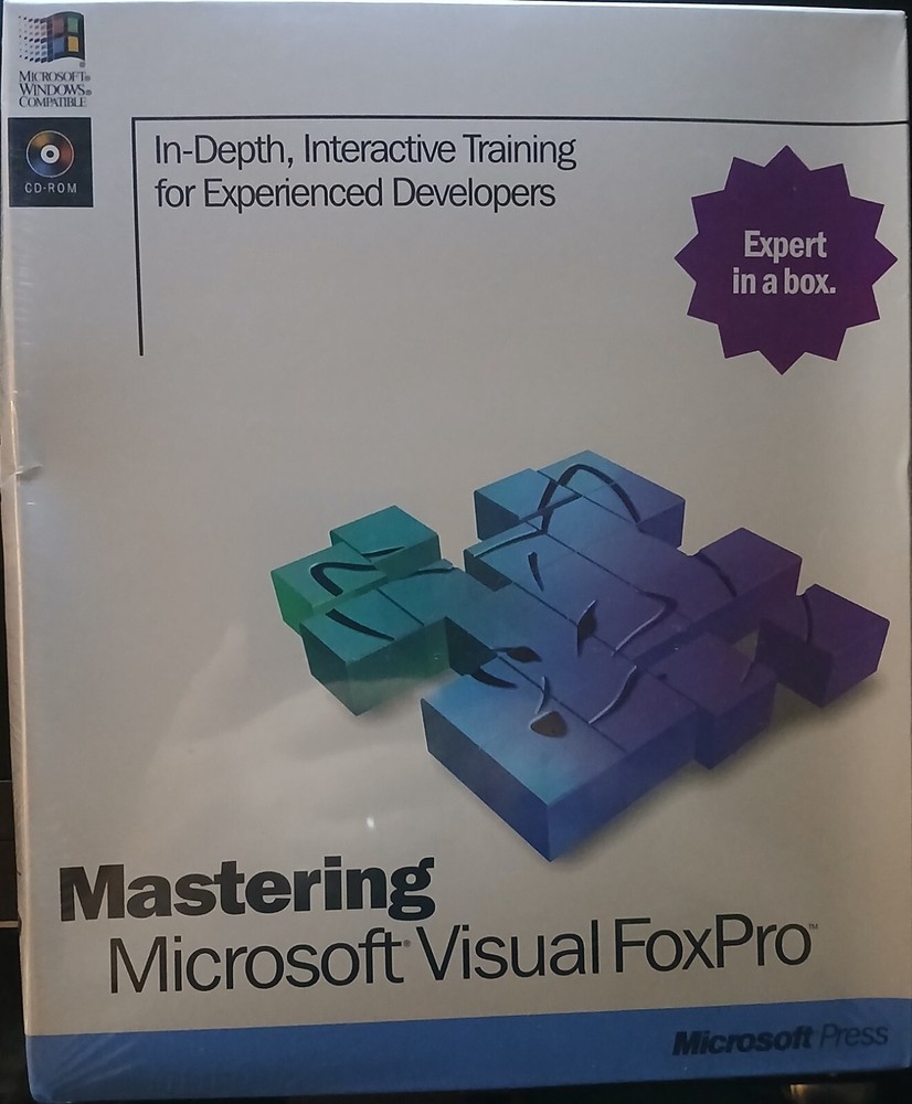 Mastering Microsoft Visual FoxPro 3 - Sealed Large Box