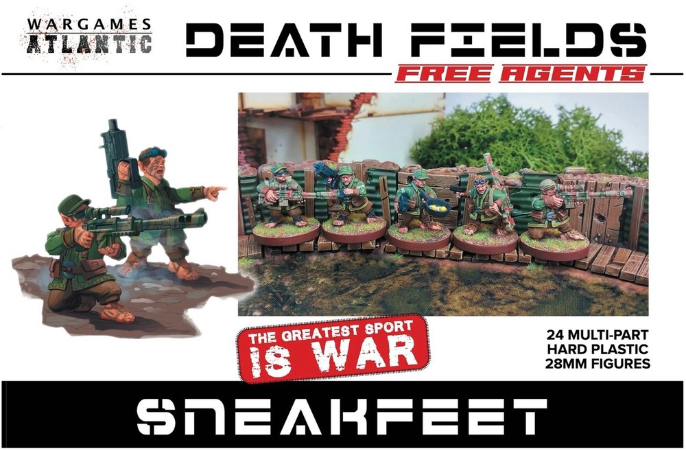 Wargames Atlantic Death Fields: Free Agents - Sneakfeet