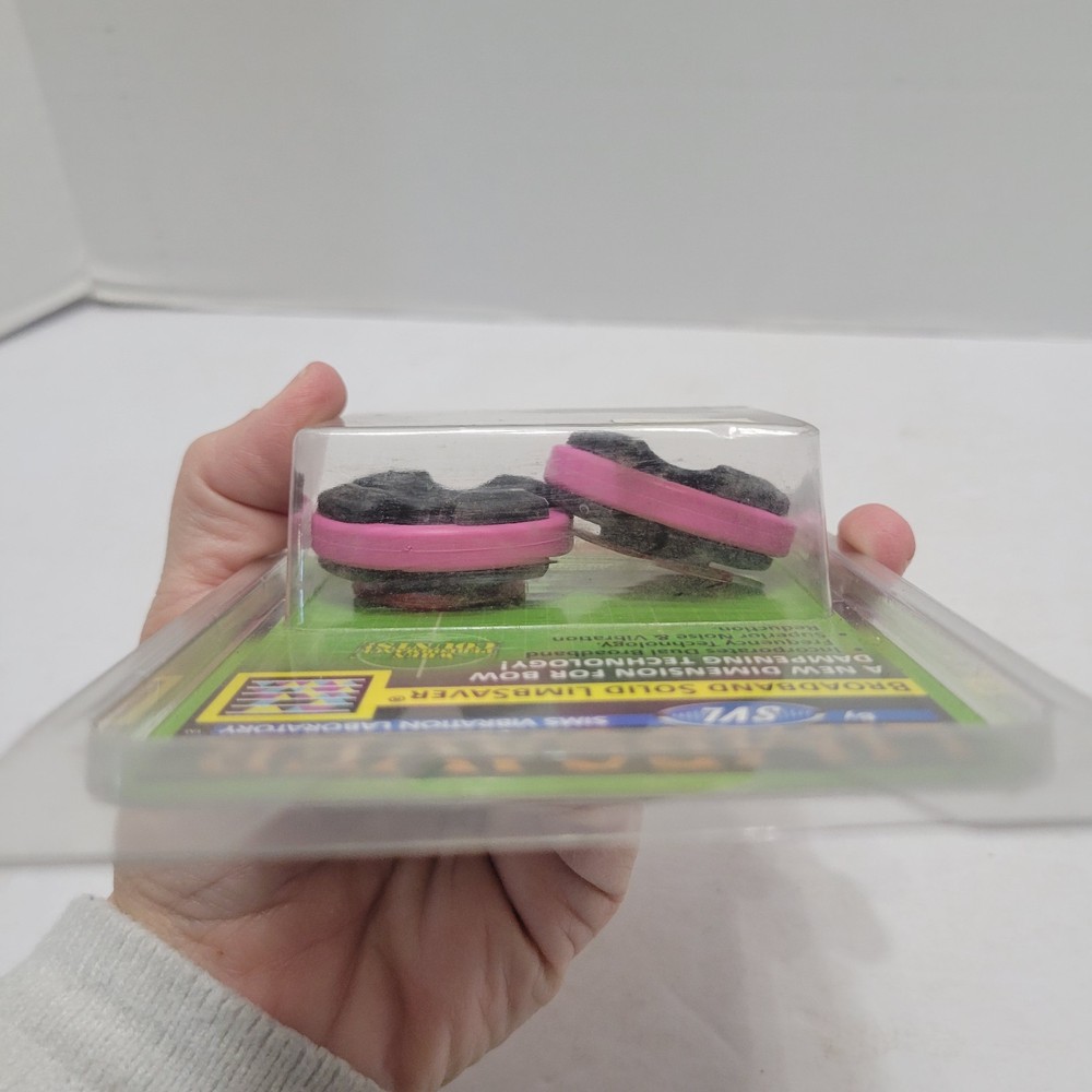New In Package Sims Vibration Broadband Solid LimbSaver Dampener 2 Pack Pink