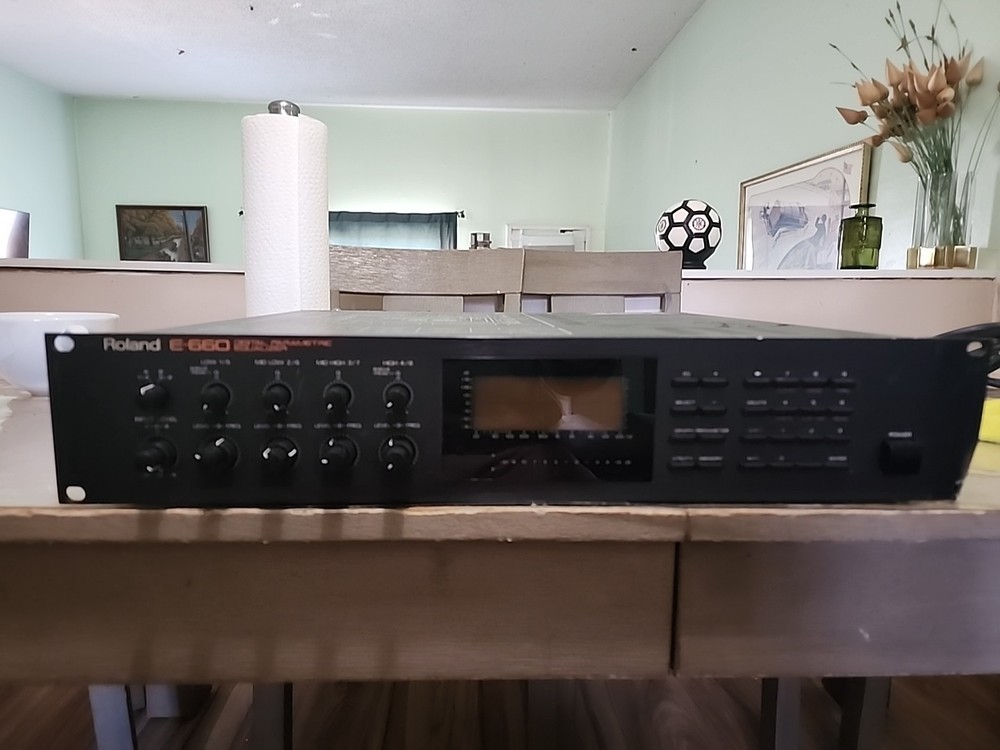 Roland E-660 Digital Stereo Parametric Mastering EQ