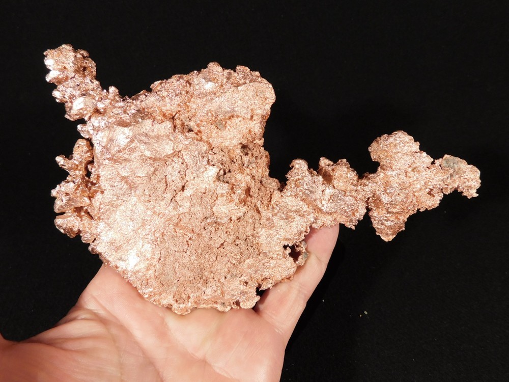 Huge! Super Heavy Solid COPPER NUGGET or Native Copper Float Michigan 888gr