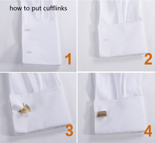 Rose Men Cufflinks 1 Pair of Shirt Suit Cuff Links Jewelry Rhinestone Classic