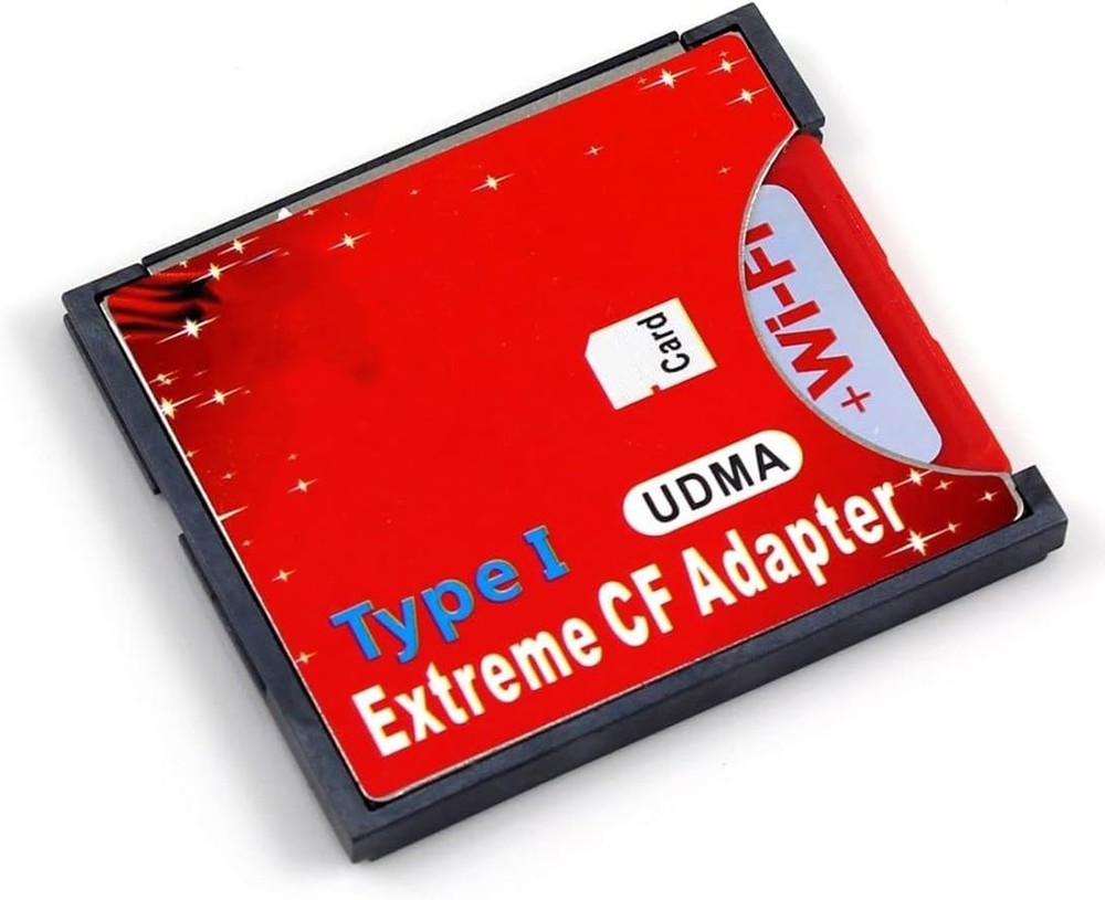 High-Speed SD to Compact Flash Adapter - 128GB Support - Dust-Proof Design