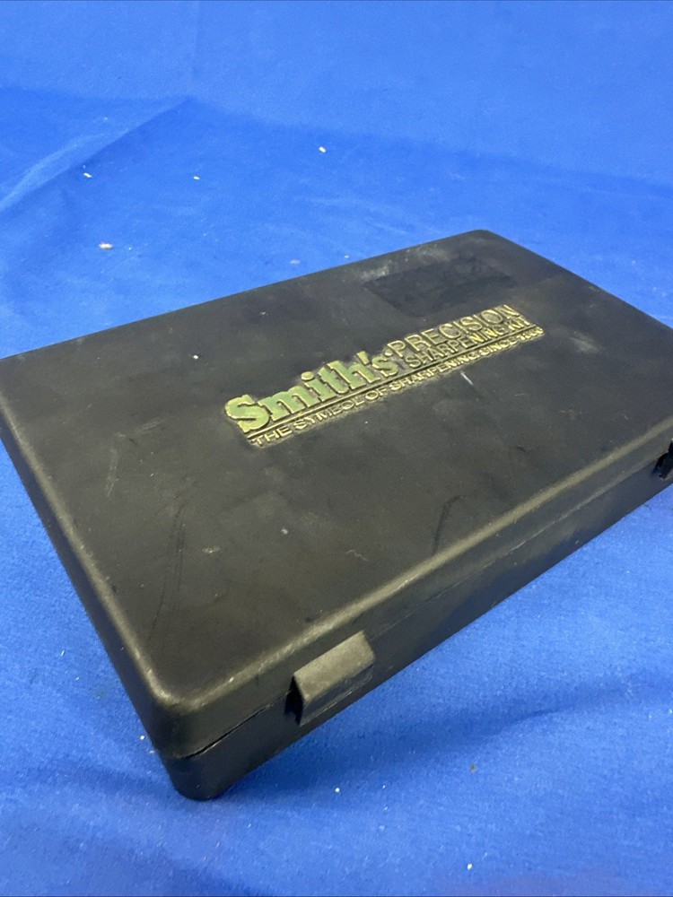 SMITHS Precision Sharpening Kit W/Hard Case Knife Sharpener Straight & Serrated