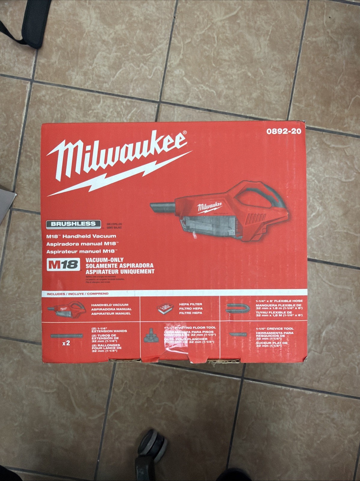 Milwaukee M18 Brushless Handheld Vacuum (Bare Tool)