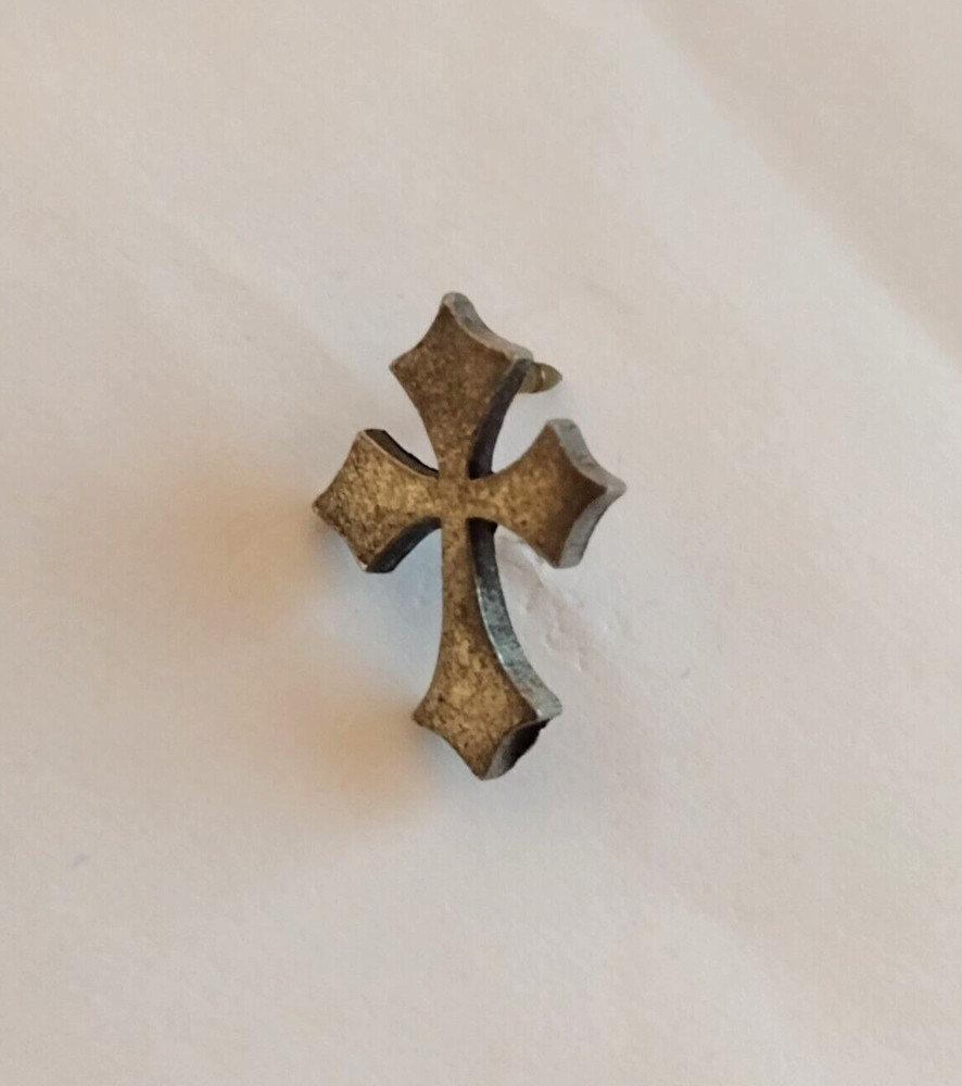 Religious Cross Small BSD Tack Pin
