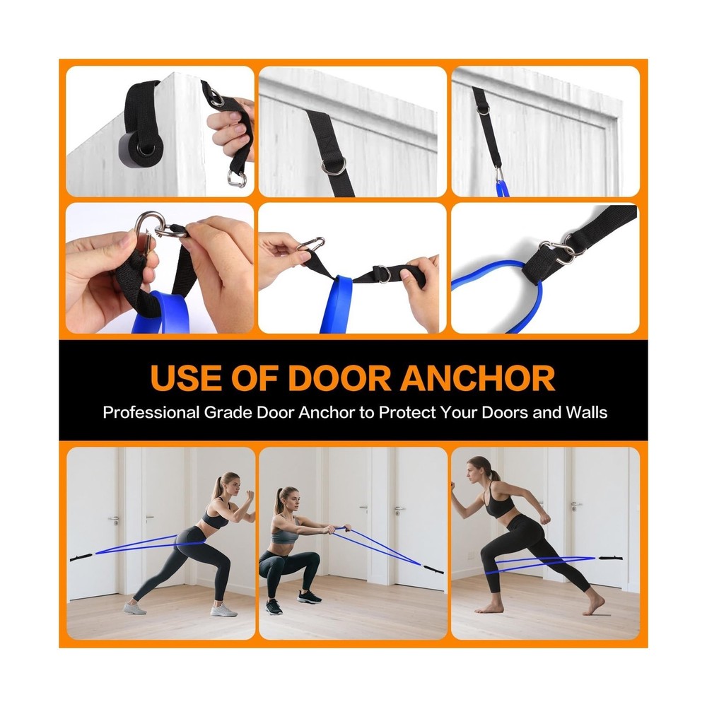 Resistance Bands Set for Pull Ups - Assistance Bands for Strength Training