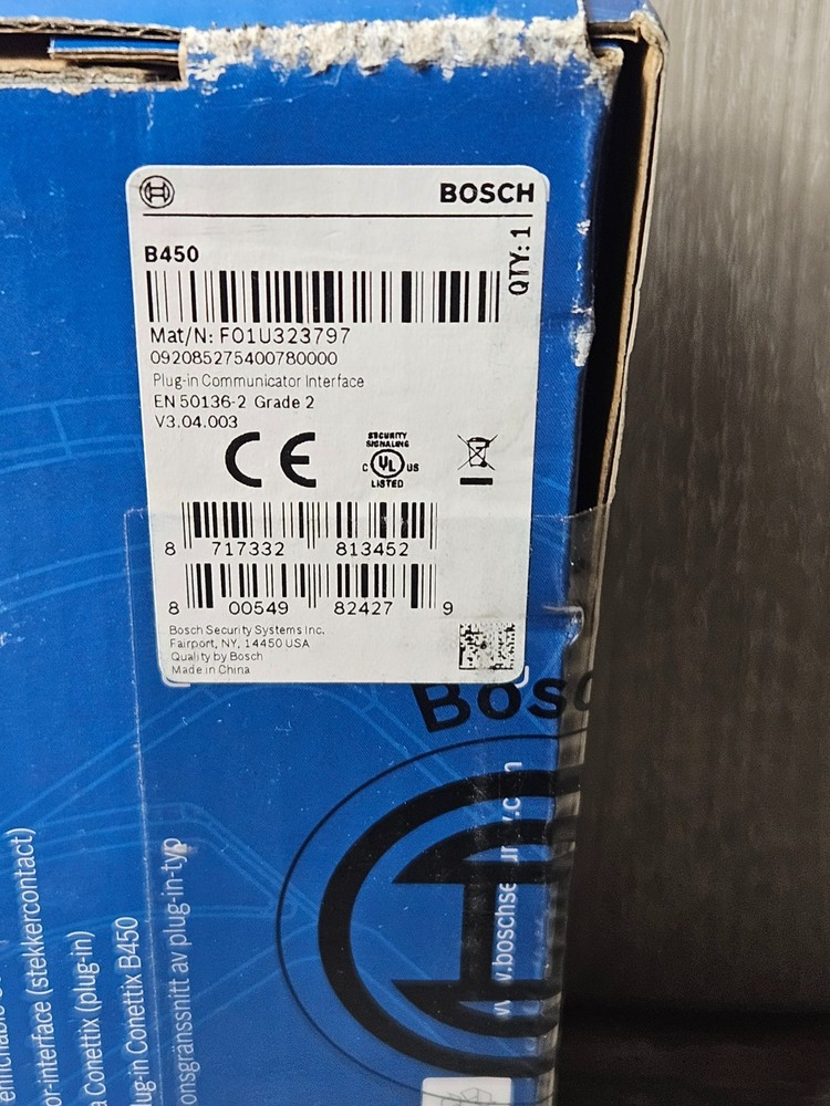Bosch B450 Conettix Plug-in Communicator Interface