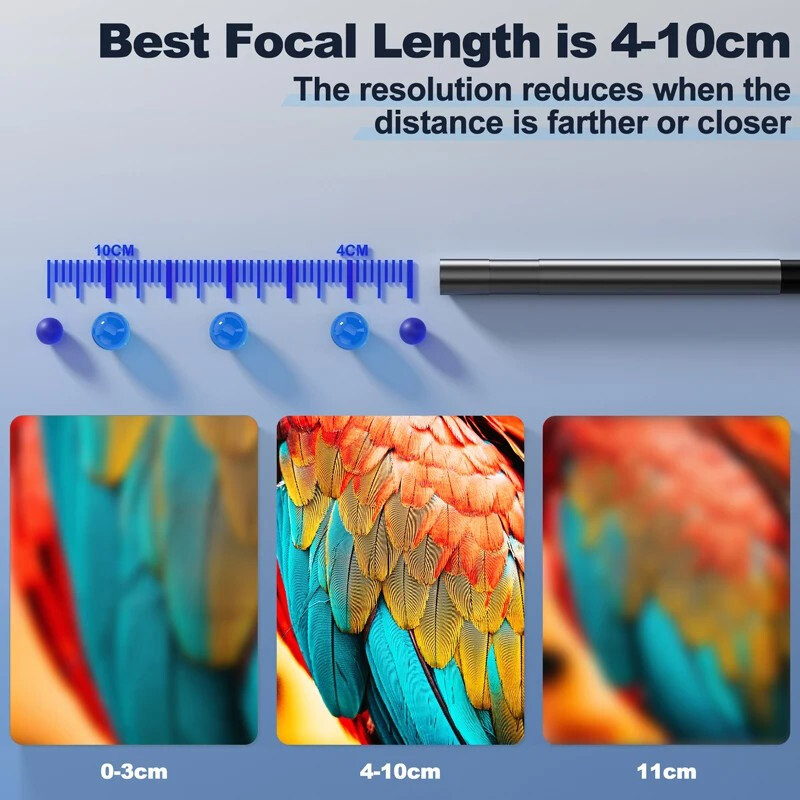 2MP Single/Dual Lens Waterproof Endoscope Camera Borescope for Iphone Android US