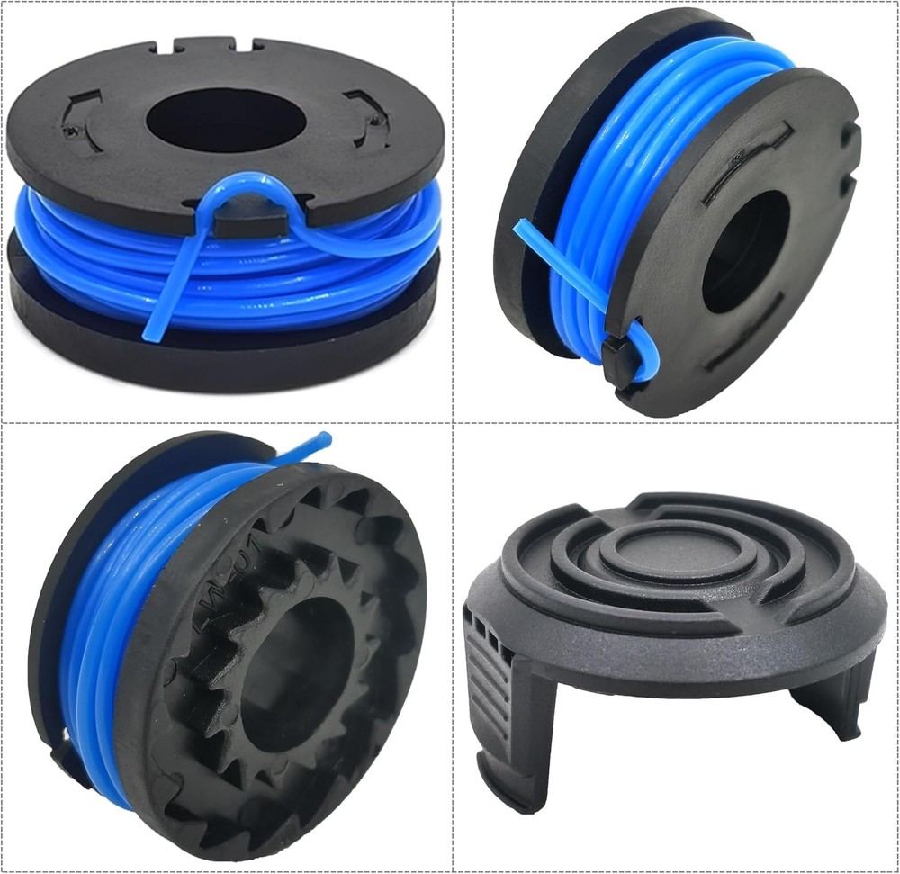 Durable 10Ft Weed Eater String Trimmer Line & Spools for Effortless Lawn Care