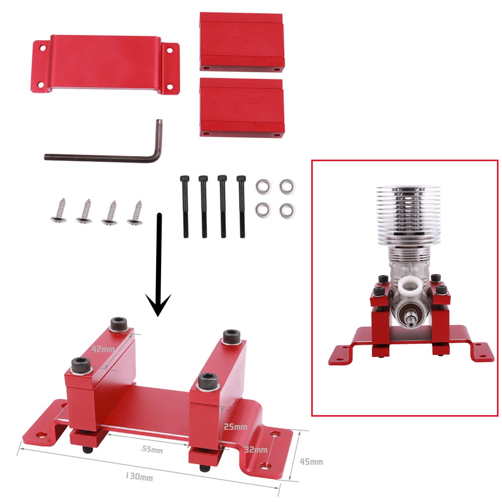 RC Model Airplane Engine Test Bench Fixed Platform Base Kit For Mayatech CNCRC F