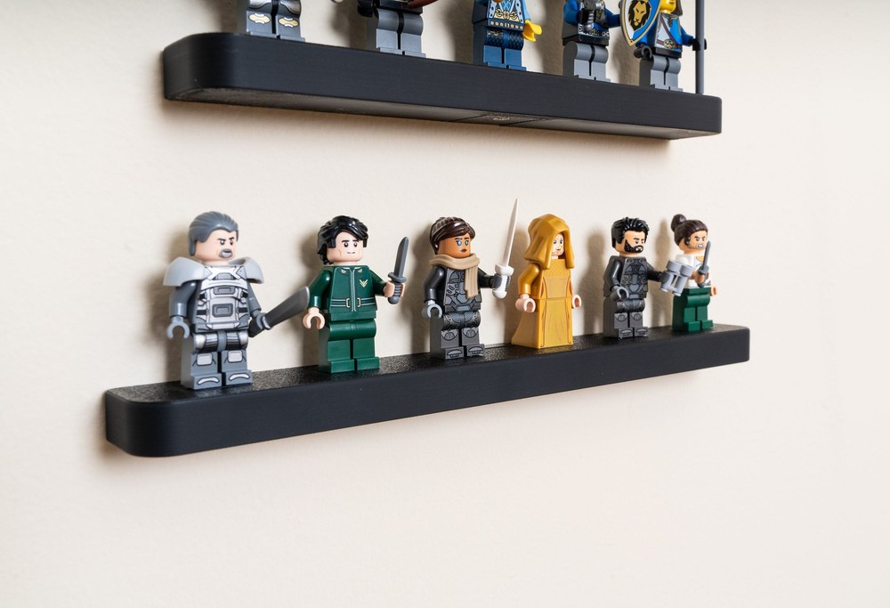 Floating Wall Shelves for LEGO Minifigures