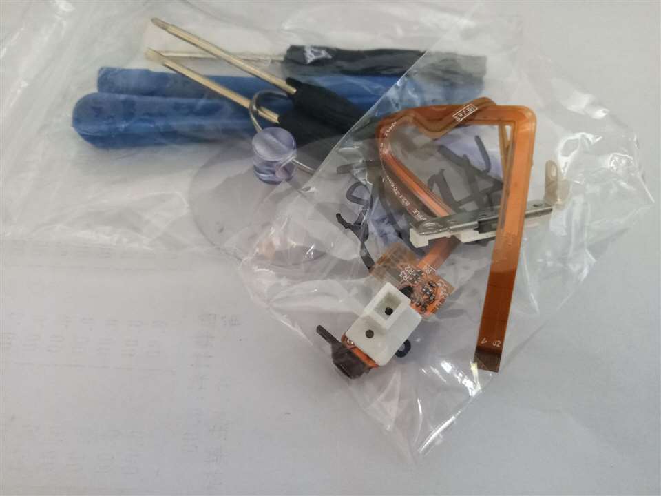 Headphone Audio Jack Flex Cable+Hold Switch Button for iPod Classic 6th 160GB