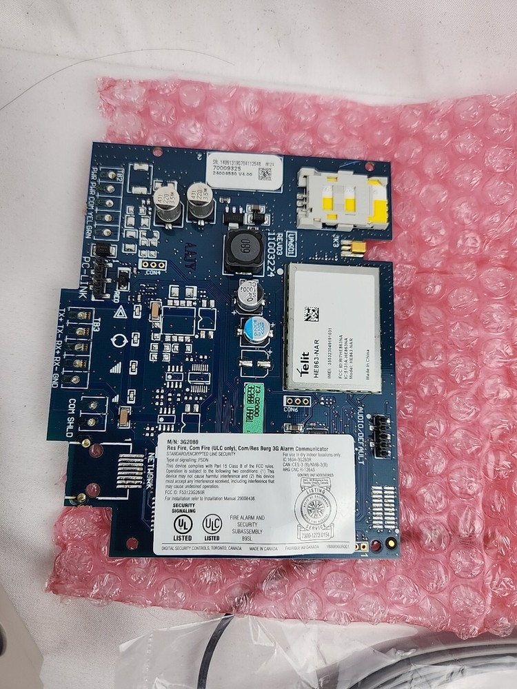 DSC 3G2080E-USA Cellular Alarm Communicator