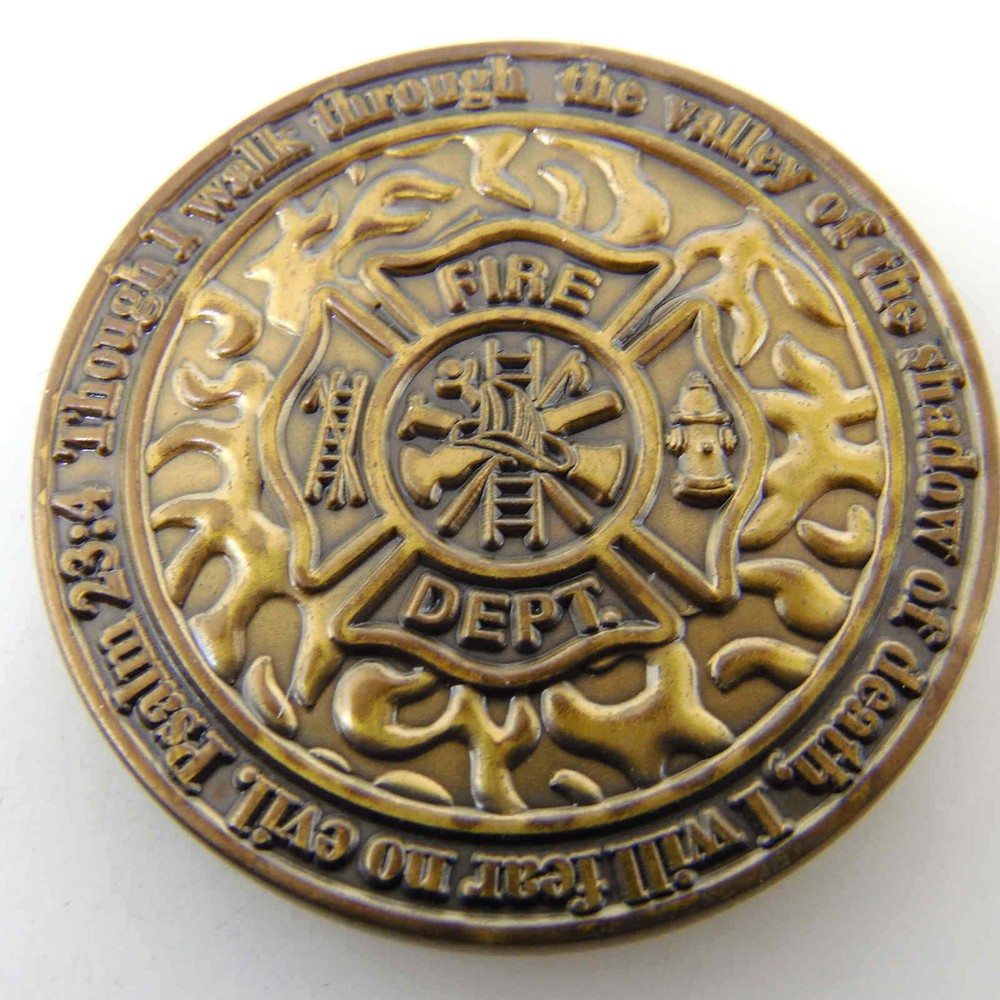 COURAGE UNDER FIRE CHALLENGE COIN