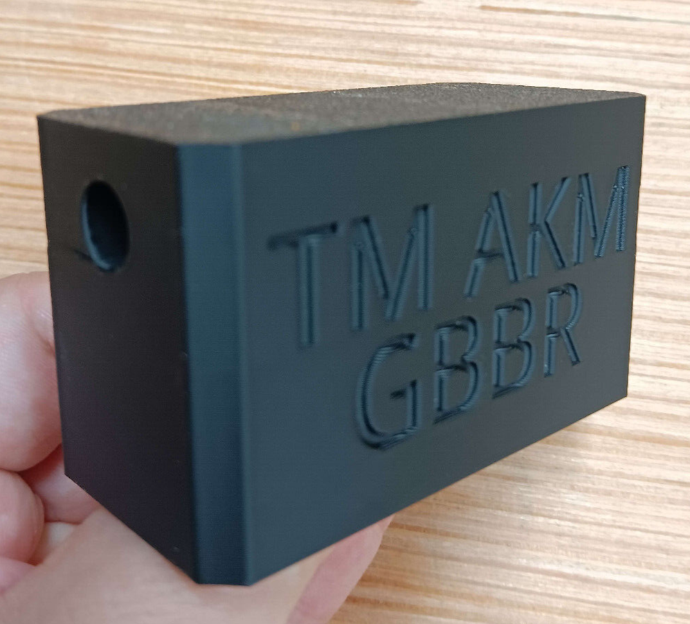 Airsoft TM AKM GBBR Speedloader Adapter (Black)