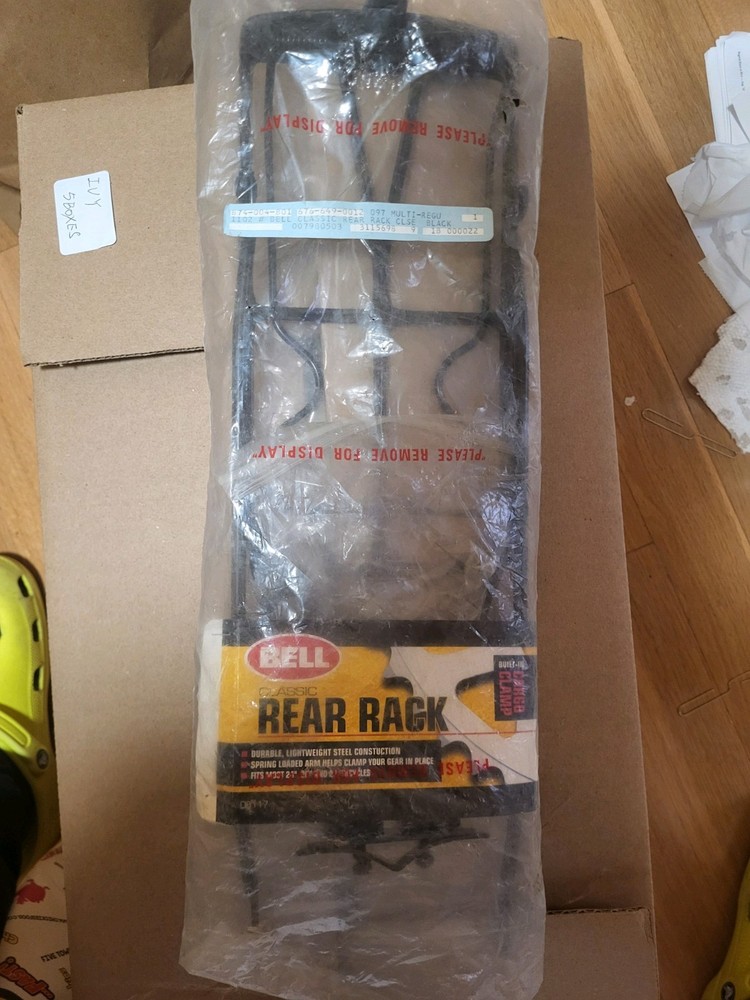 Bell classic Rear Rack with Built-in cargo clamp