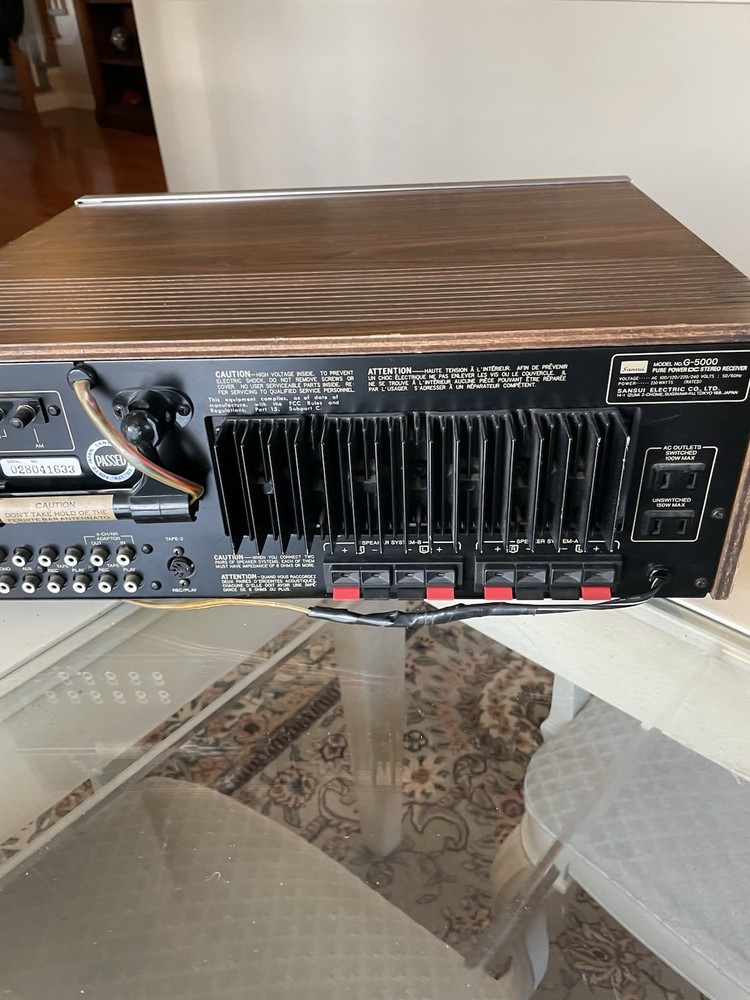 sansui g 5000 receiver Works Great
