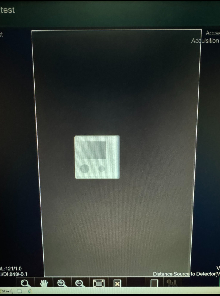 Step Wedge X-Ray Phantom QA Calibration Tool