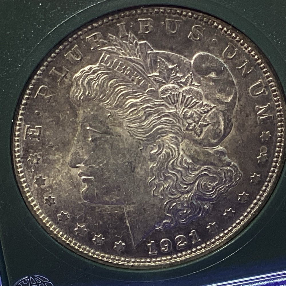 1921 D MORGAN SILVER 💰 ONLY “ D “ MINTED MICRO “ D “ UNCIRCULATED🗝️