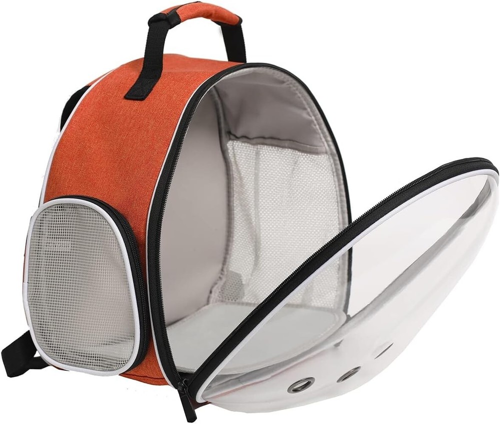 Clear Guinea Pig Backpack, Space Capsule Bubble Window Backpack Carrier for Guin